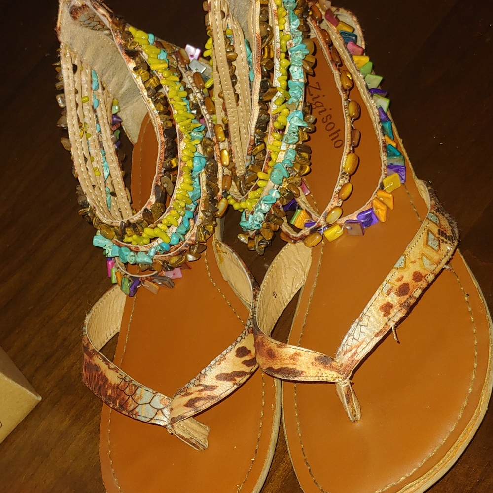 ZigiSoho Dori Sandals, Top Banana, Size 10